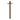 DutchLine Grip Plafondarm 200 – Geborsteld koper