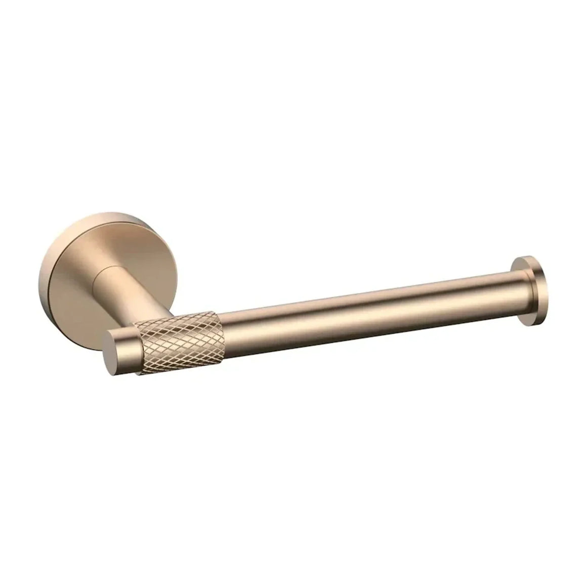 DutchLine Grip Toiletrolhouder – Geborsteld koper