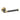 DutchLine Grip Toiletrolhouder – Geborsteld Messing Goud met zwart