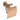 DutchLine Grip Toilethouder Met Klep – Geborsteld koper
