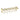 DutchLine Handdoekrek met haken - 60cm – Geborsteld messing Goud