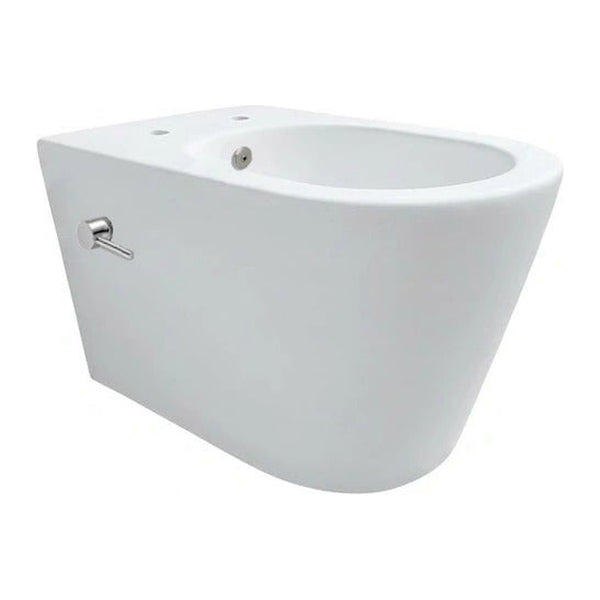 DutchLine Hugo Tornado Flush Ondiep hangtoilet met bidetfunctie