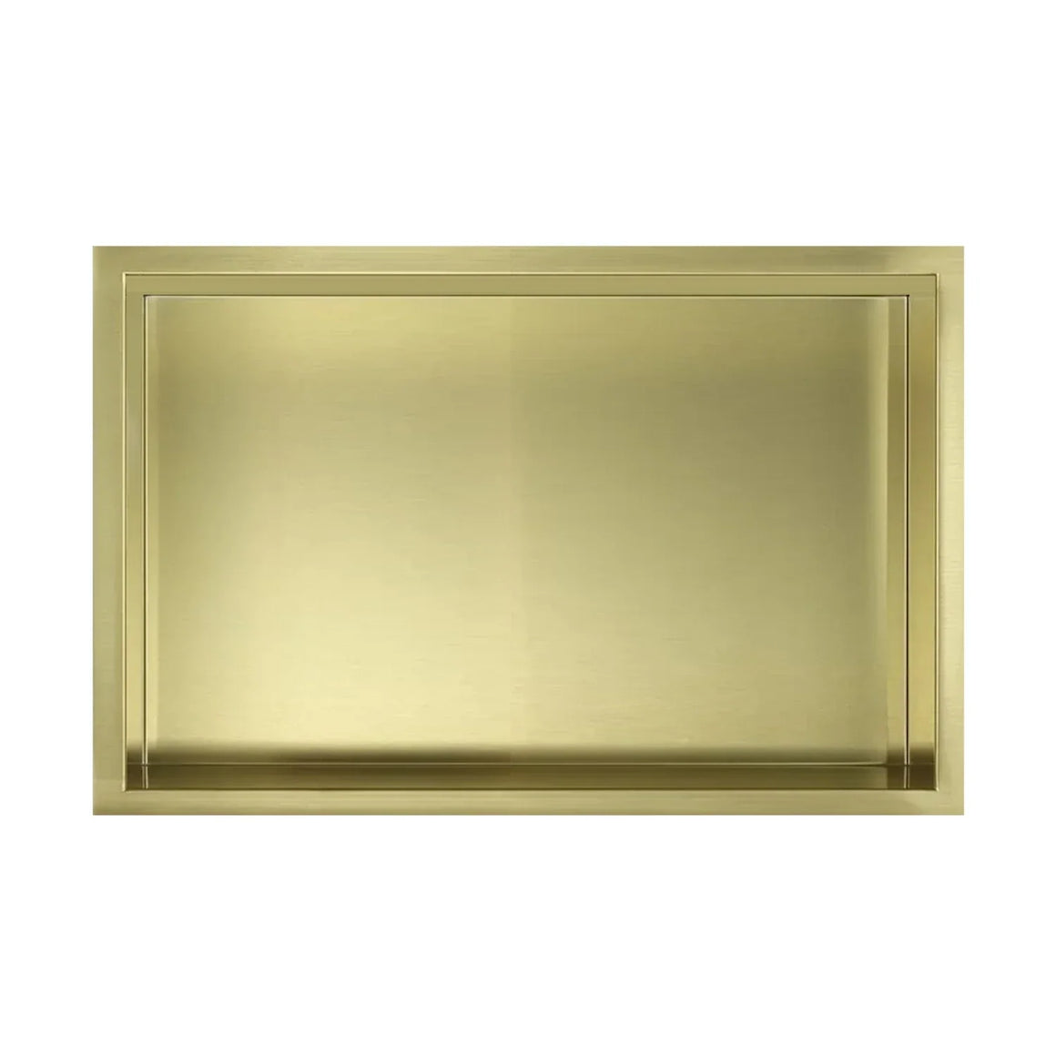 DutchLine Inbouw Nis - Niet betegelbaar - 300x600x100 – Geborsteld messing Goud