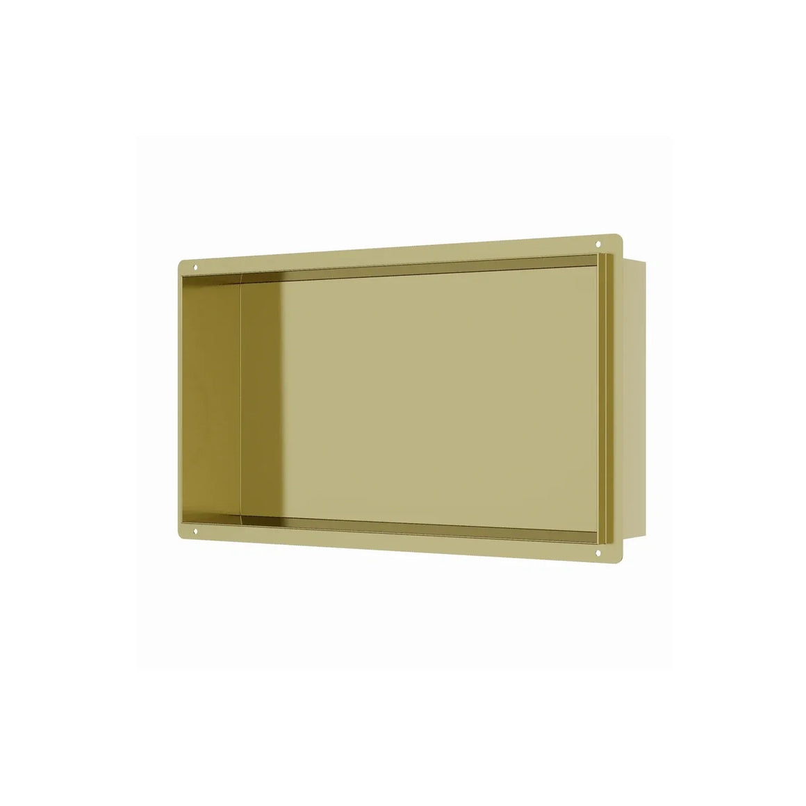 DutchLine Inbouw Nis - Betegelbaar - 300x600x70 – Geborsteld messing Goud