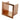 DutchLine Losse Inbouw Reserve Rolhouder - 160*160*122 – Geborsteld koper