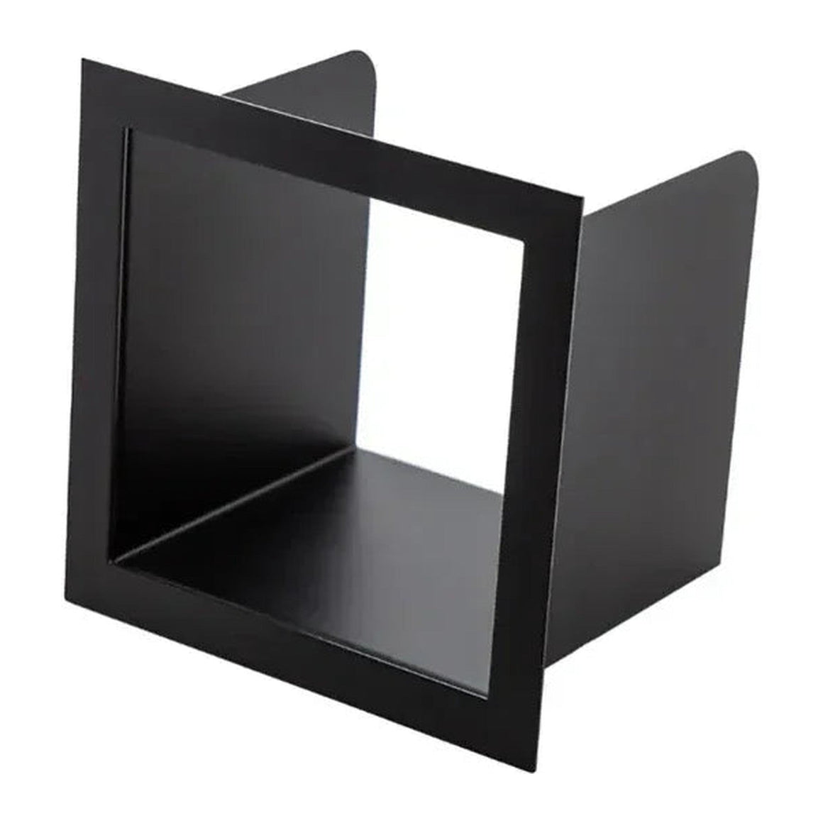 DutchLine Losse Inbouw Reserve Rolhouder - 160*160*122 – Mat zwart