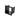 DutchLine Losse Inbouw Reserve Rolhouder - 160*160*122 – Mat zwart
