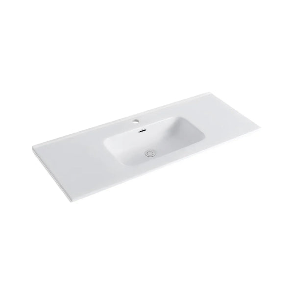 DutchLine Keramische Wastafel OVI - 1 Kraangat