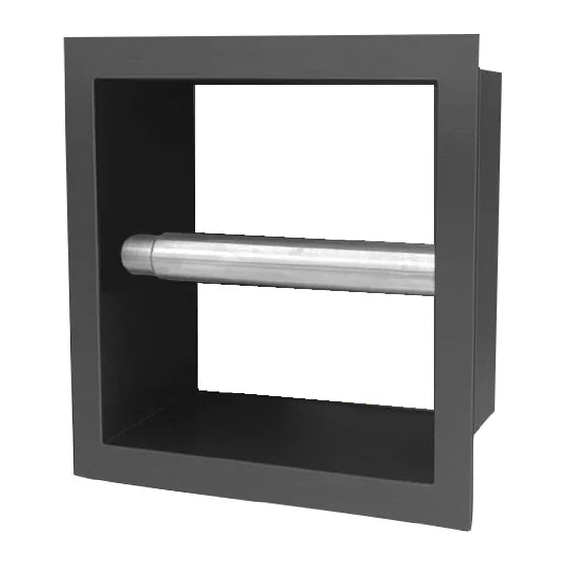 DutchLine Losse Inbouw Toiletrolhouder - 160*160*122 - Gunmetal