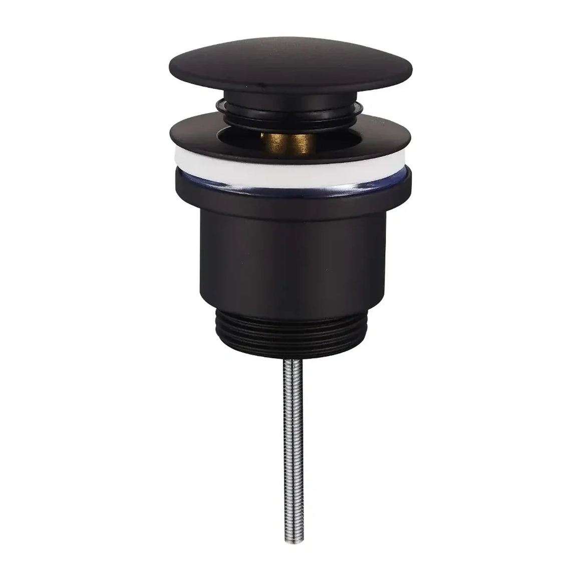 DutchLine Afvoerplug - Luxe Clickwaste 5/4 – Mat zwart