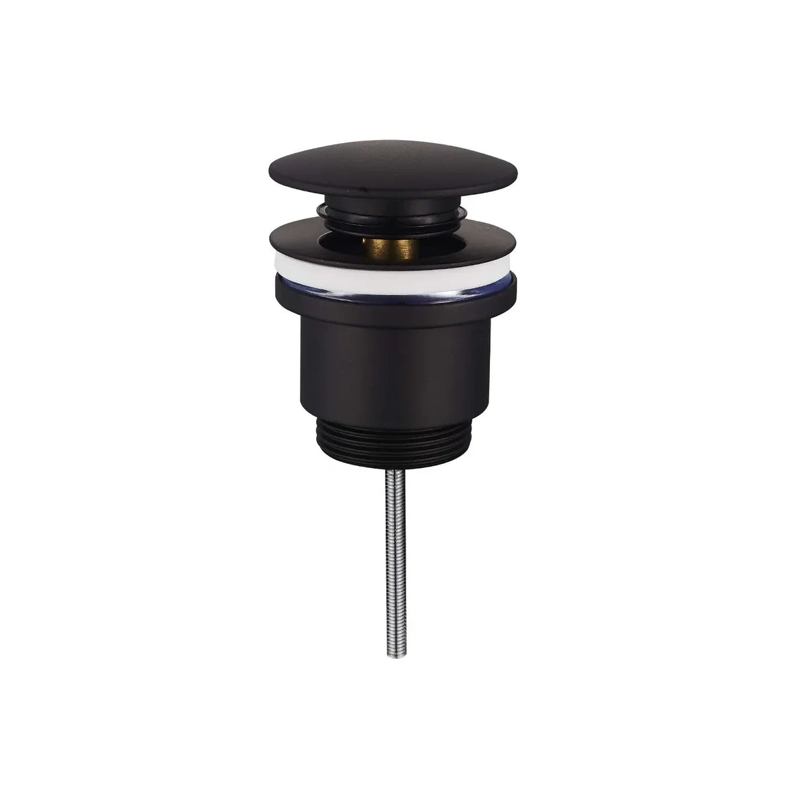 DutchLine Afvoerplug - Luxe Clickwaste 5/4 – Mat zwart