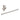 DutchLine Luxe Fonteinkraan aansluitset (stopkraan) 1/2×3/8 – Geborsteld staal