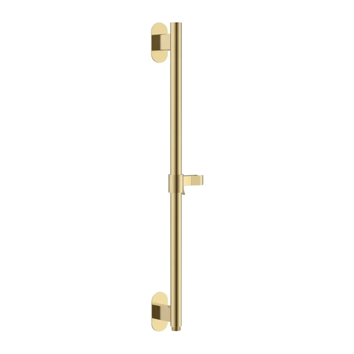 DutchLine Luxe Glijstang Met Muuraansluiting Voor Inbouwkranen – Geborsteld messing