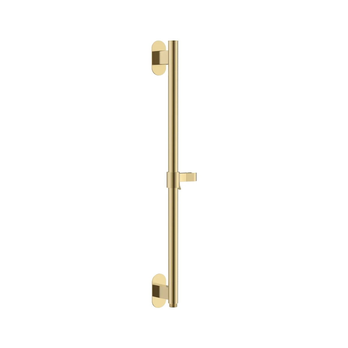 DutchLine Luxe Glijstang Met Muuraansluiting Voor Inbouwkranen – Geborsteld messing