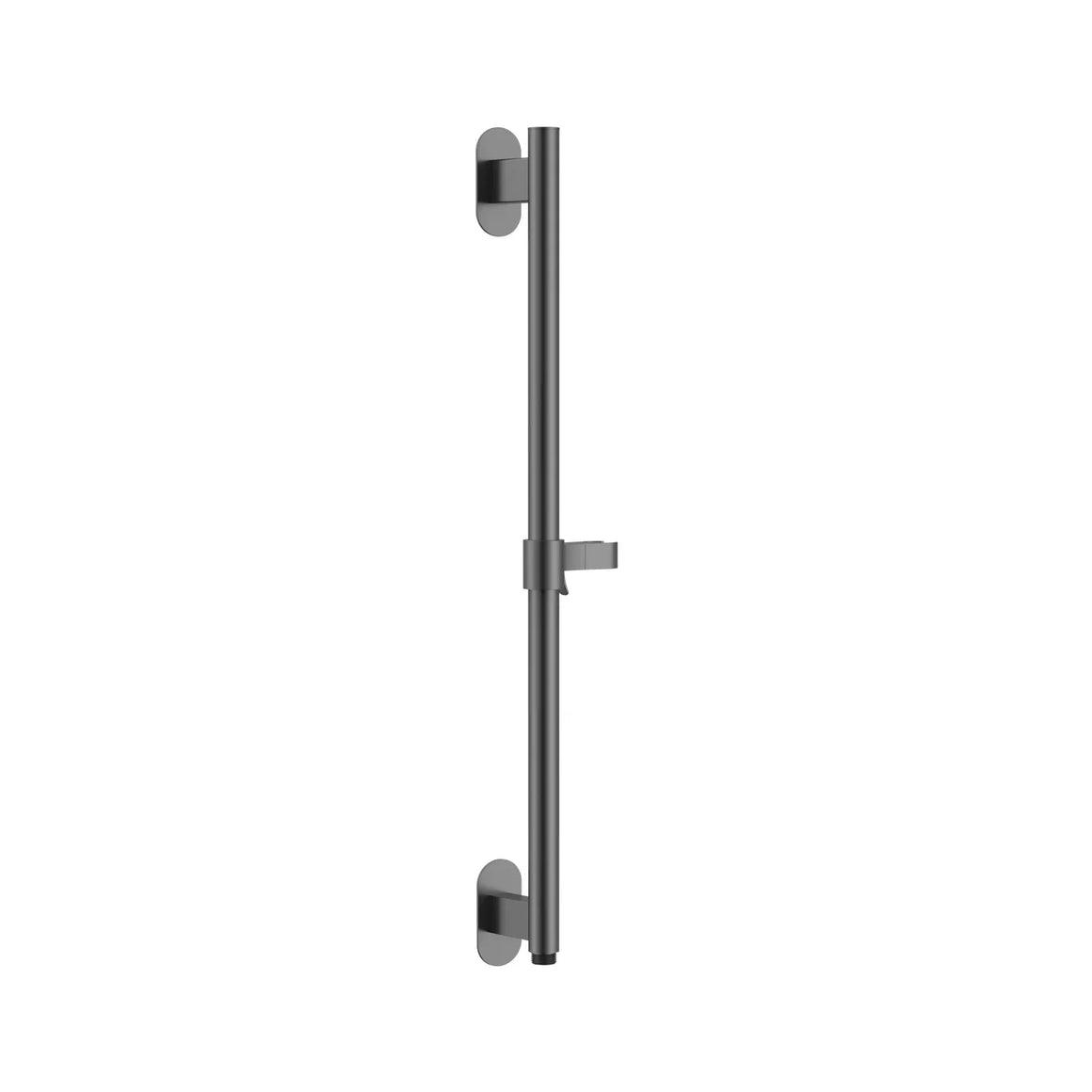 DutchLine Luxe Glijstang Met Muuraansluiting Voor Inbouwkranen – Gunmetal