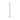 DutchLine Luxe Losse Glijstang – Geborsteld messing Goud