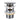DutchLine Afvoerplug - Luxe Overloop Waste – Geborsteld staal