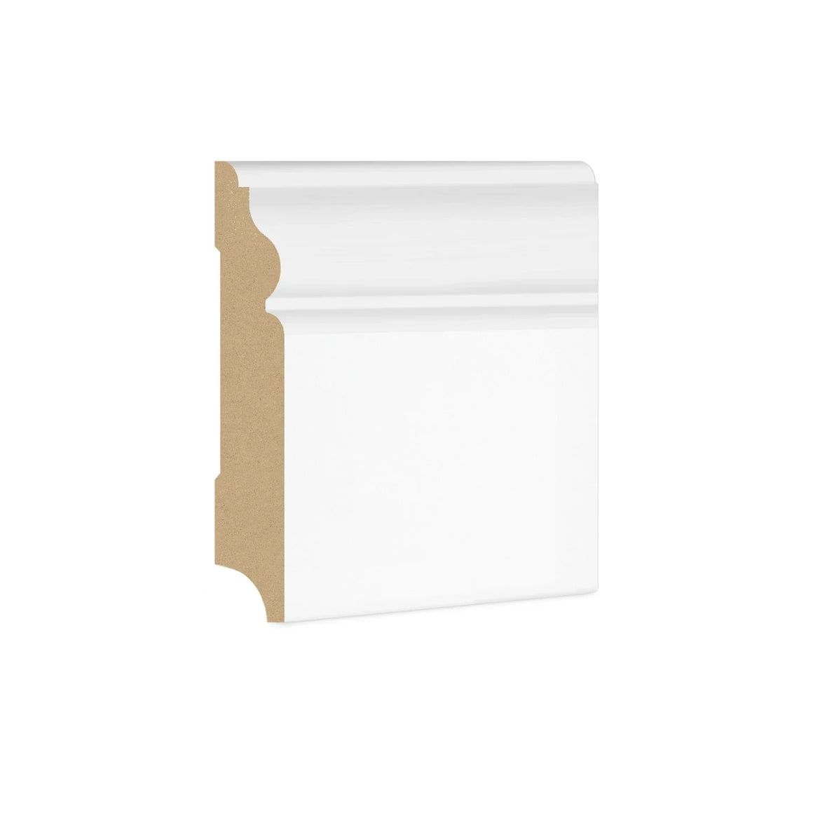 DutchLine Luxe Sierplint MDF - Wit - 120x20mm per 3