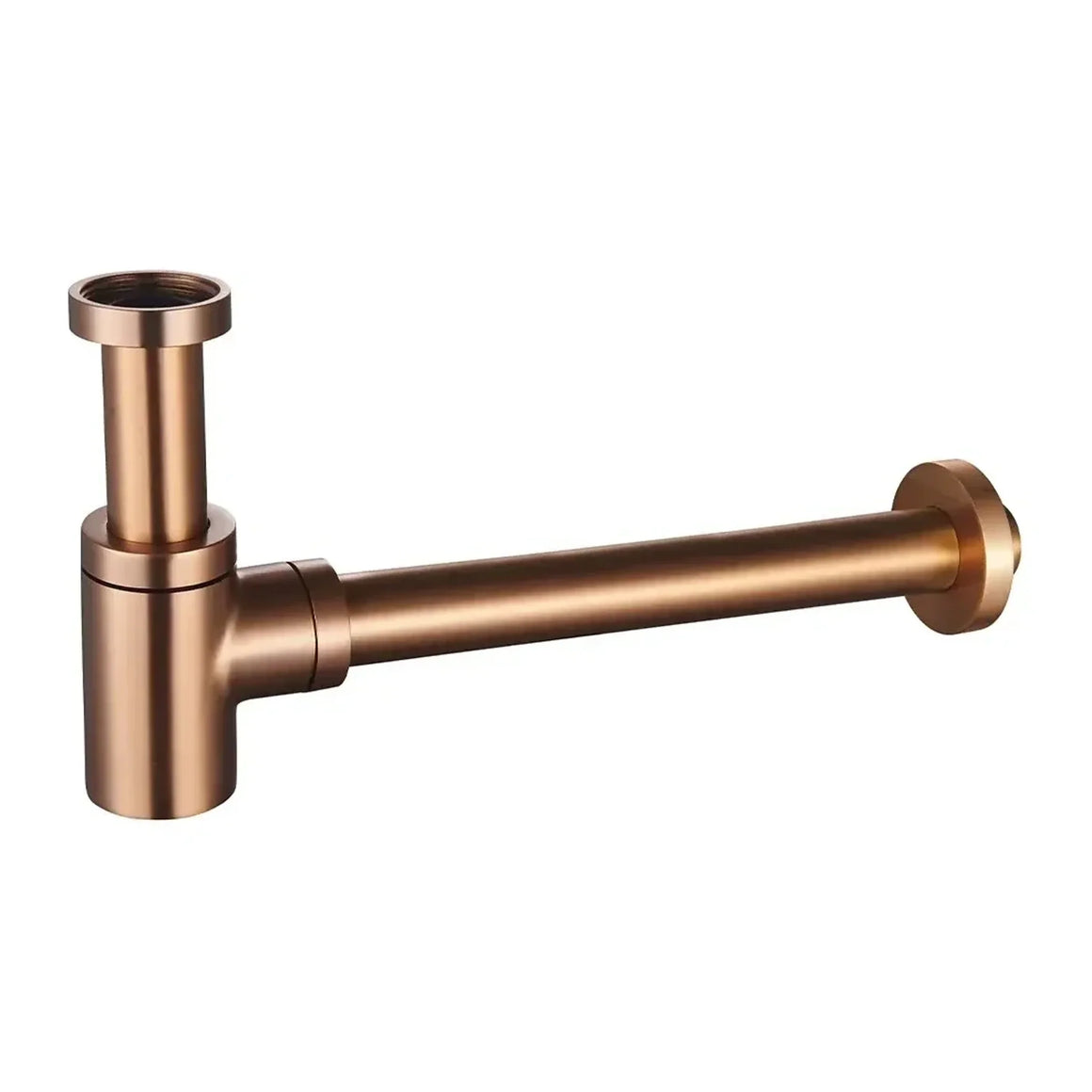 DutchLine Luxe Sifon 5/4x32mm – Geborsteld koper