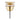 DutchLine Afvoerplug - Luxe Vaste Waste 5/4 – Geborsteld messing