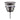 DutchLine Afvoerplug - Luxe Vaste Waste 5/4 – Gunmetal