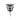 DutchLine Afvoerplug - Luxe Vaste Waste 5/4 – Gunmetal