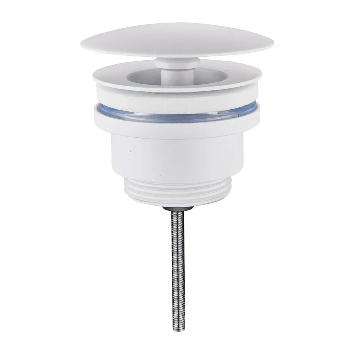 DutchLine Afvoerplug - Luxe Vaste Waste 5/4 – Mat wit