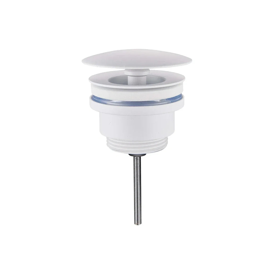 DutchLine Afvoerplug - Luxe Vaste Waste 5/4 – Mat wit