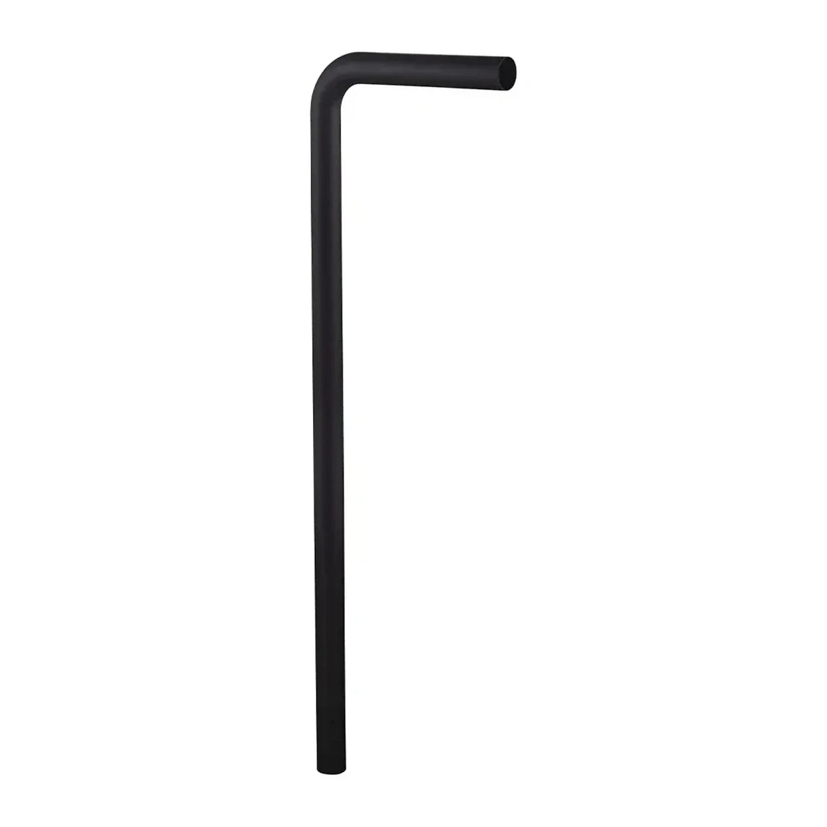 DutchLine Luxe vloerbuis 32mm – Mat zwart