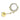 DutchLine Make-Up LED Spiegel, 5x zoom – Geborsteld messing Goud