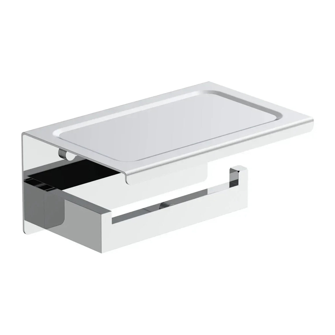 DutchLine Phone Toiletrolhouder – Chroom