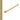 DutchLine Profielset voor Slim Glasplaten - Muurprofiel 200cm - Stabilisatiestang 120cm – Geborsteld messing Goud