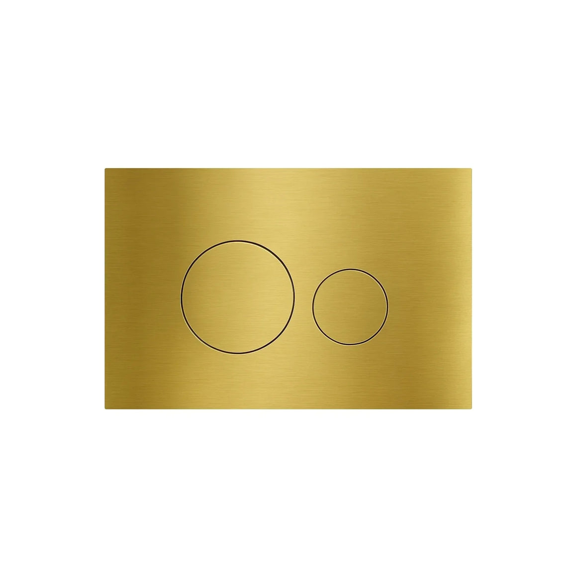 DutchLine drukplaat – geborsteld messing goud