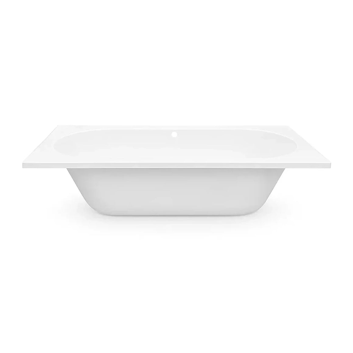DutchLine - Drop RD – Inbouw Ligbad – Glans Wit – 1700x750x450