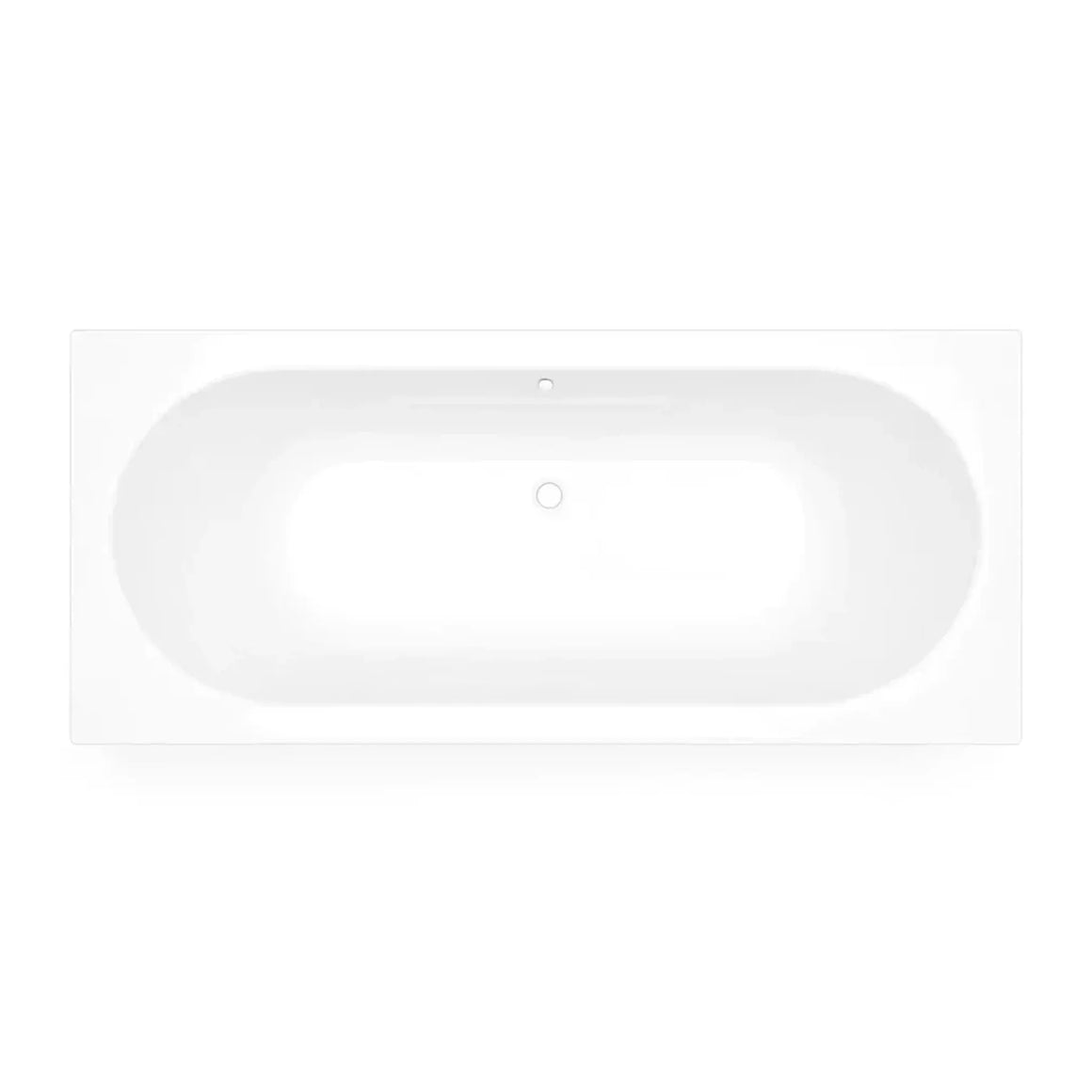 DutchLine - Drop RD – Inbouw Ligbad – Glans Wit – 1700x750x450