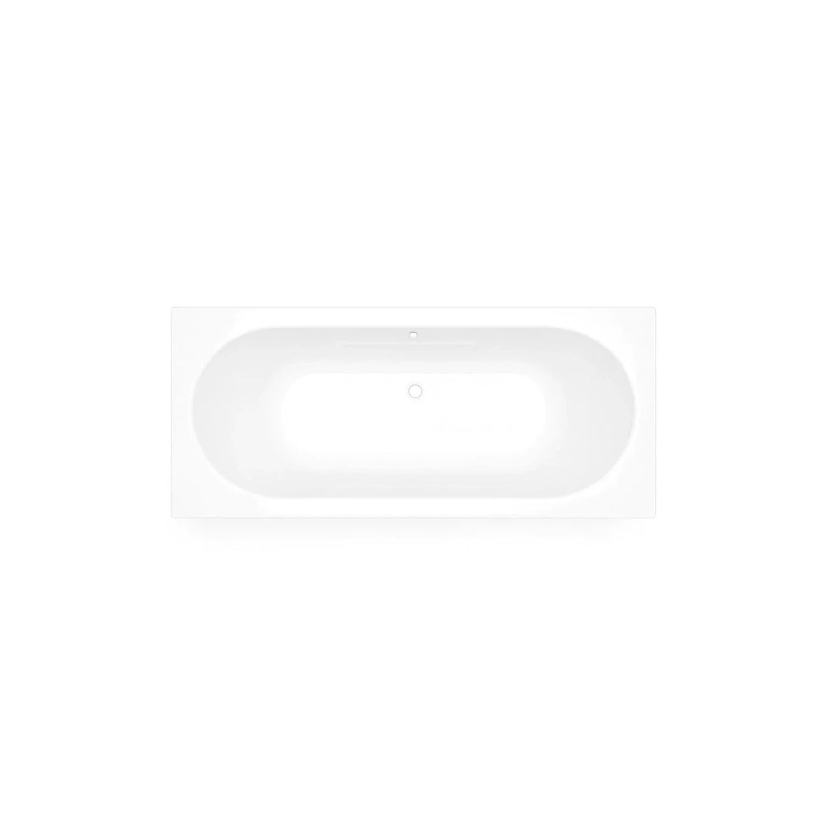DutchLine - Drop RD – Inbouw Ligbad – Glans Wit – 1700x750x450