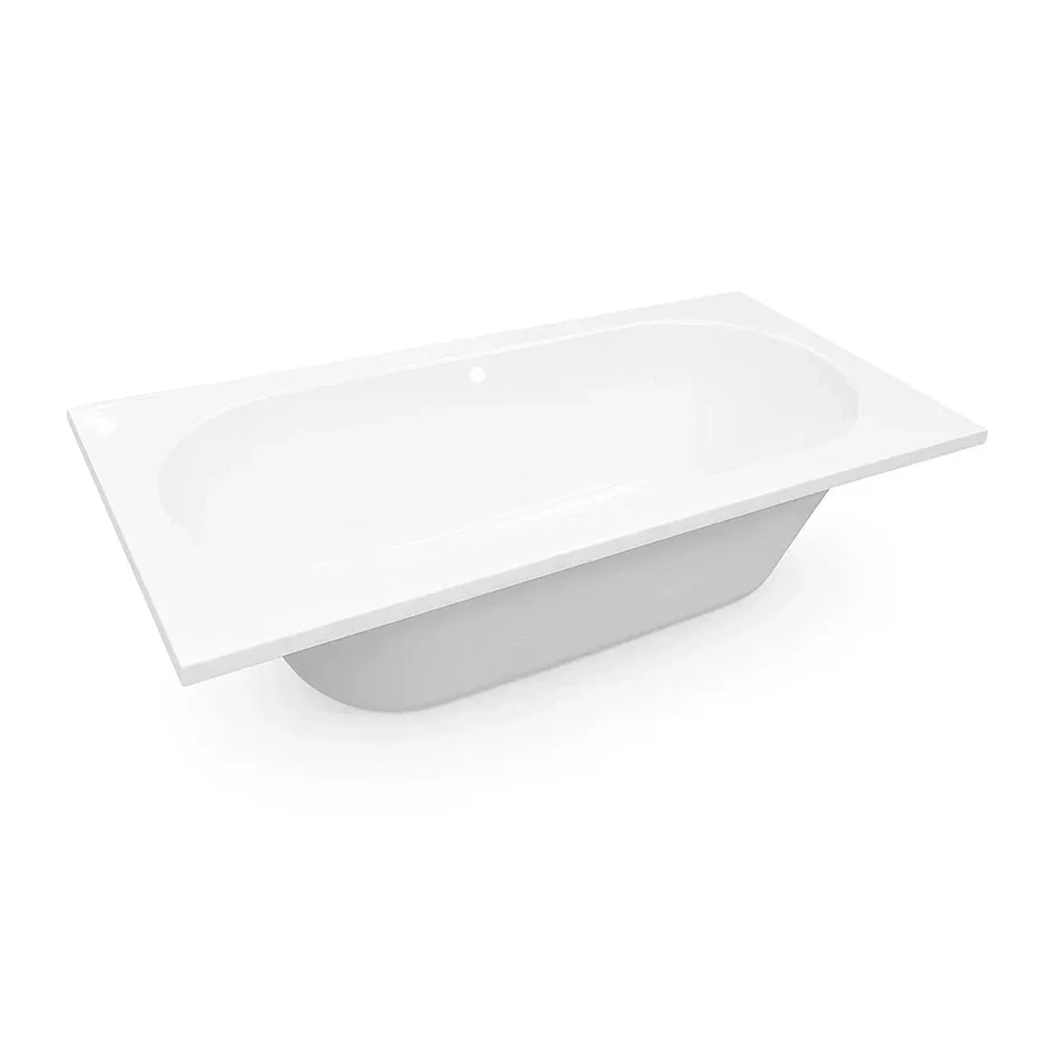 DutchLine Drop RD – Inbouw Bad – Glans Wit – 1700x750x450