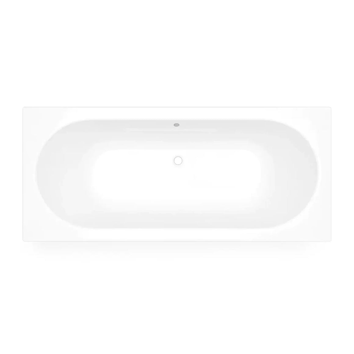 DutchLine - Drop RD - Inbouw Ligbad - Glans Wit - 1800x800x450