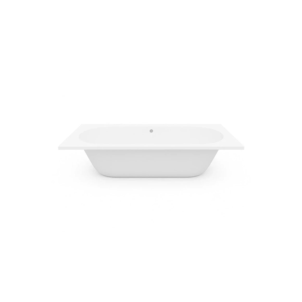 DutchLine - Drop RD - Inbouw Ligbad - Mat Wit - 1800x800x450