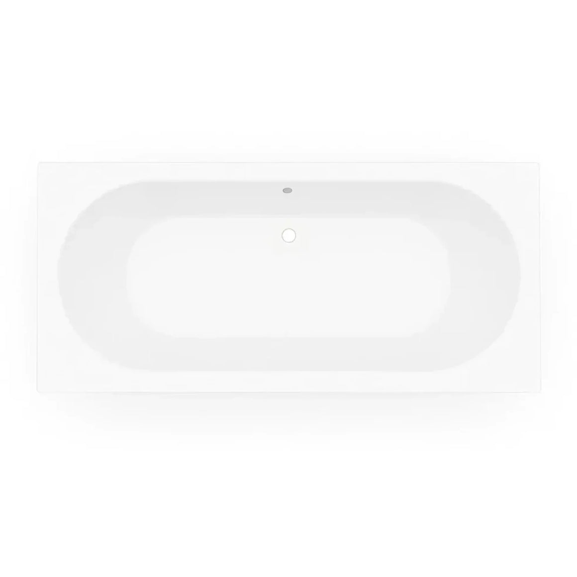 DutchLine - Drop RD - Inbouw Ligbad - Mat Wit - 1800x800x450