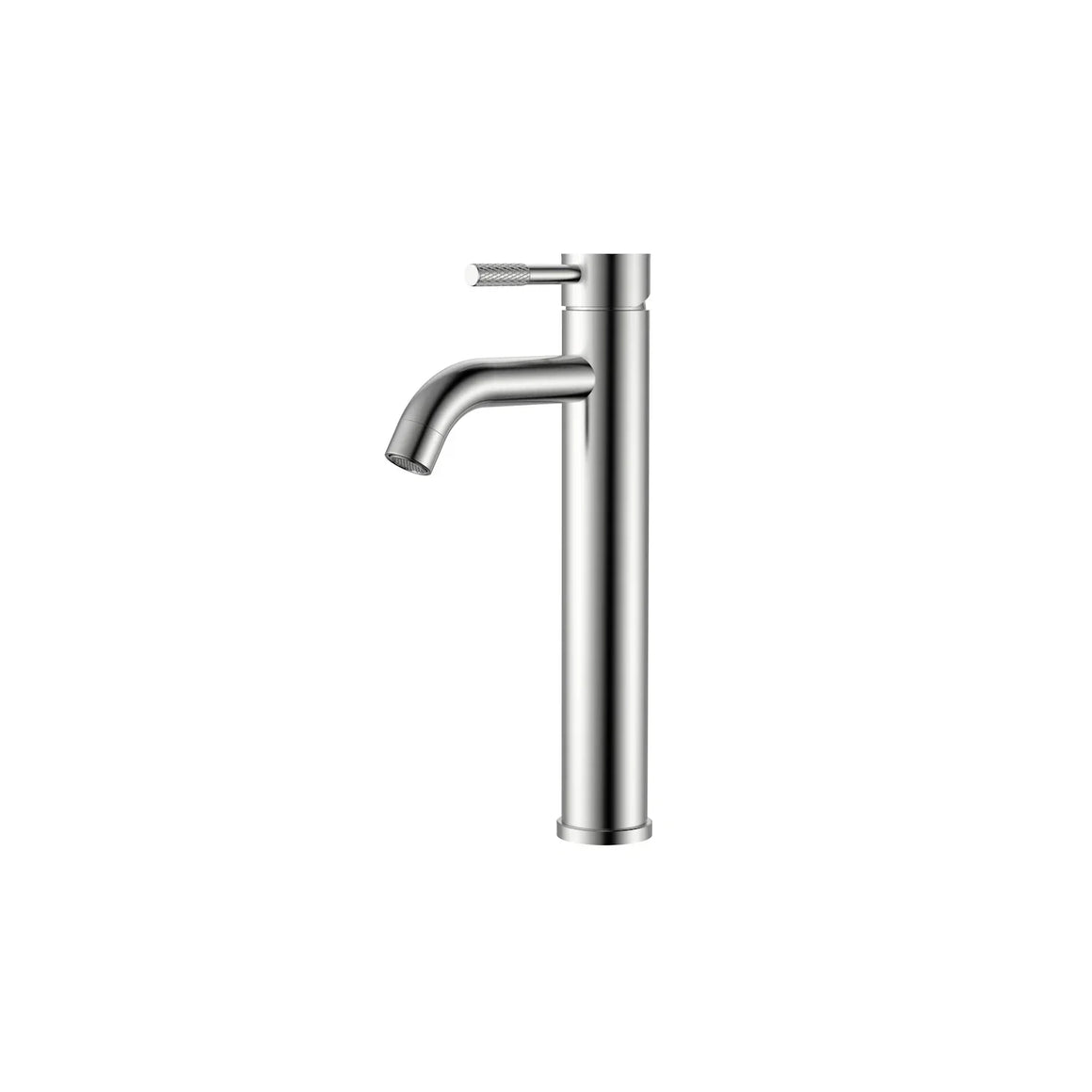 DutchLine S-Grip Hoge Wastafelkraan – Geborsteld staal