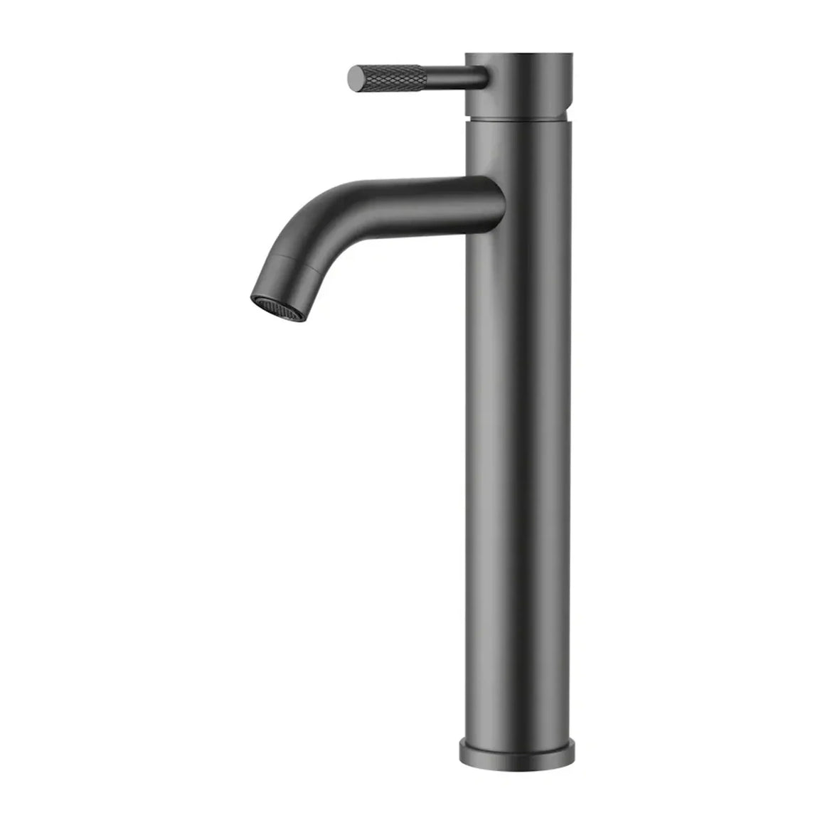 DutchLine S-Grip Hoge Wastafelkraan – Gunmetal