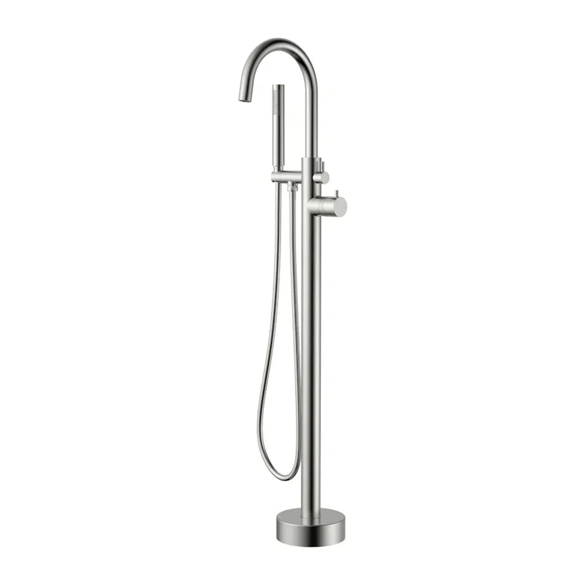 DutchLine Thermostatische Badkraan Geborsteld Staal