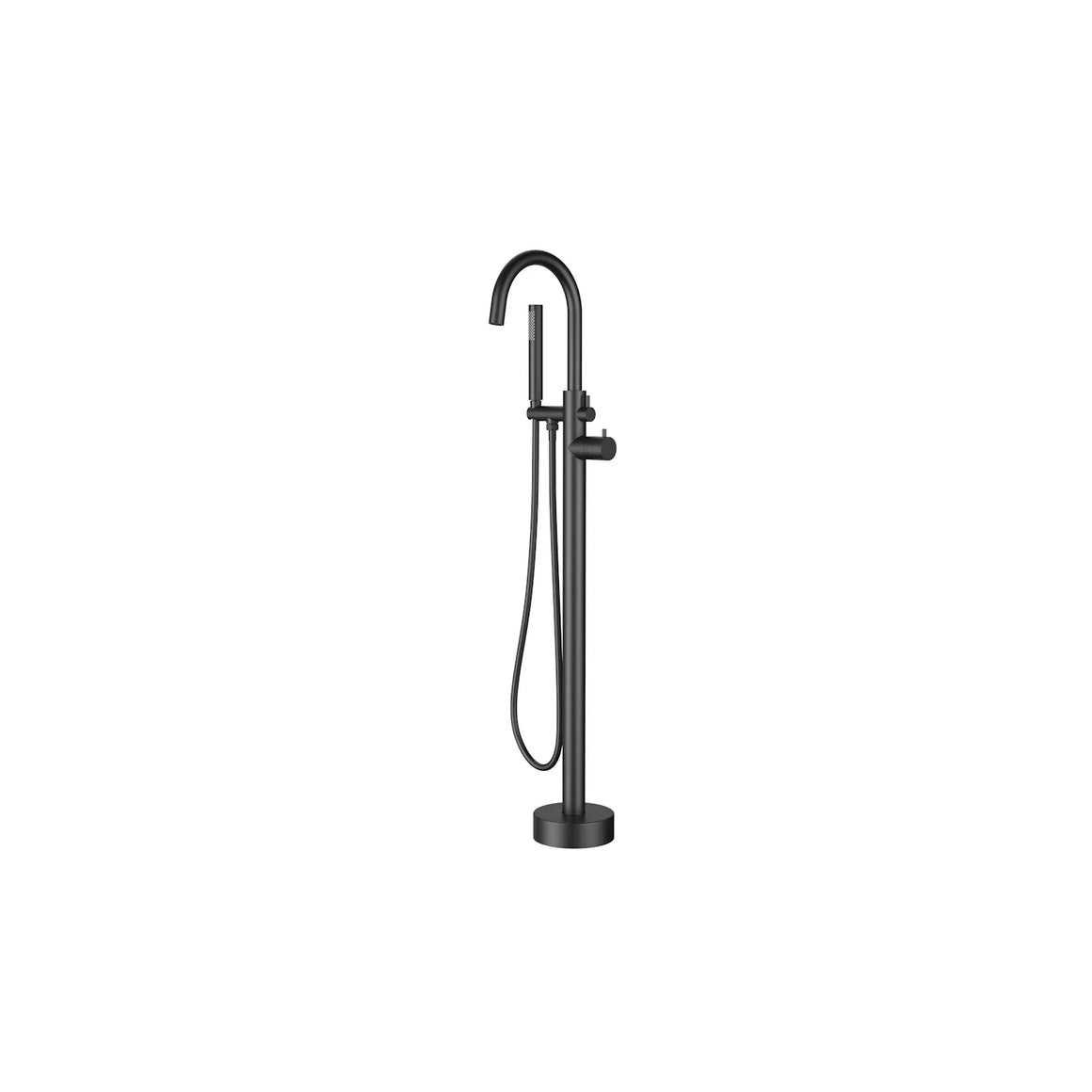 DutchLine S-Grip Badkraan Thermostatisch Mat Zwart