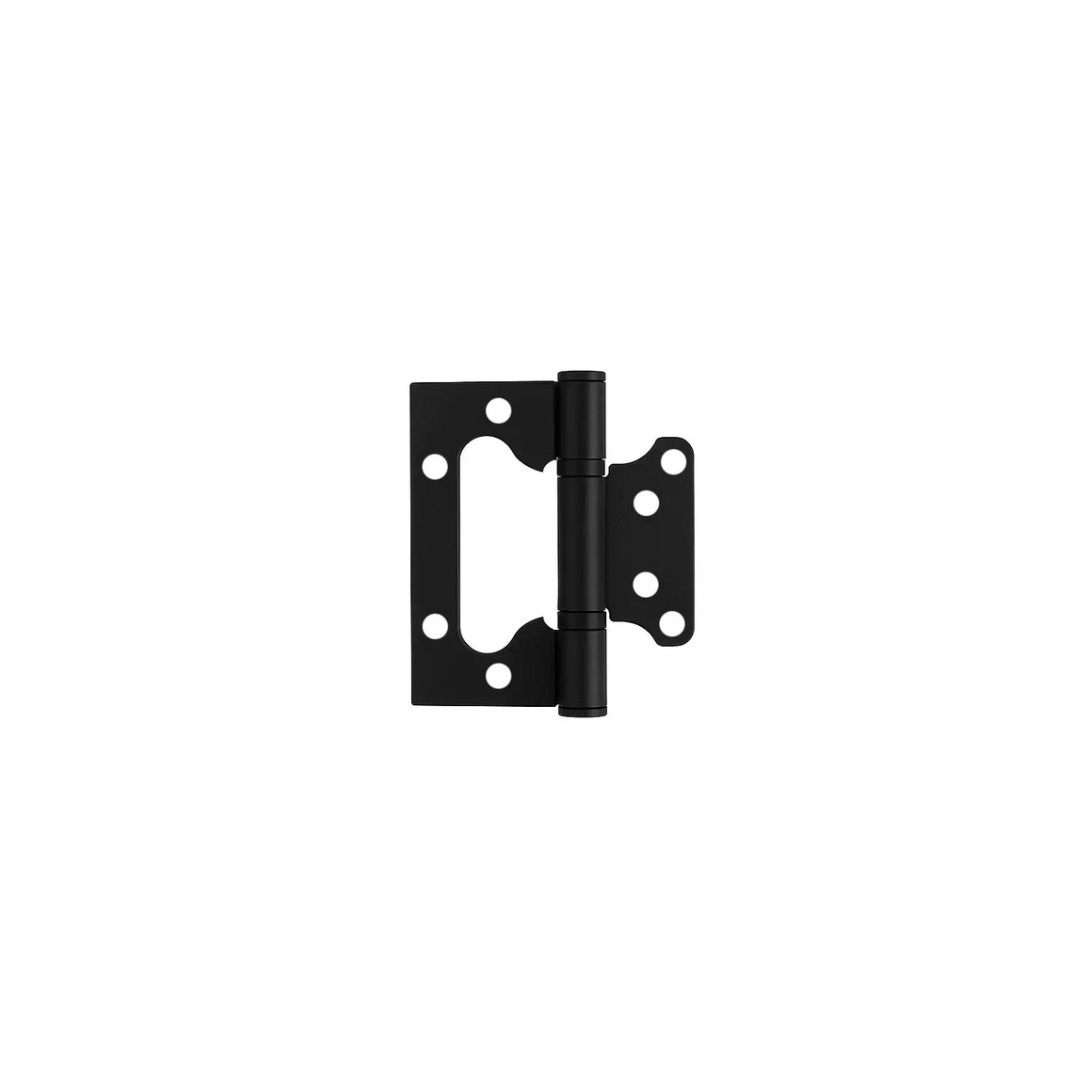 DutchLine Scharnier zonder frees-werk - Mat Zwart - 101.6x79.5mm
