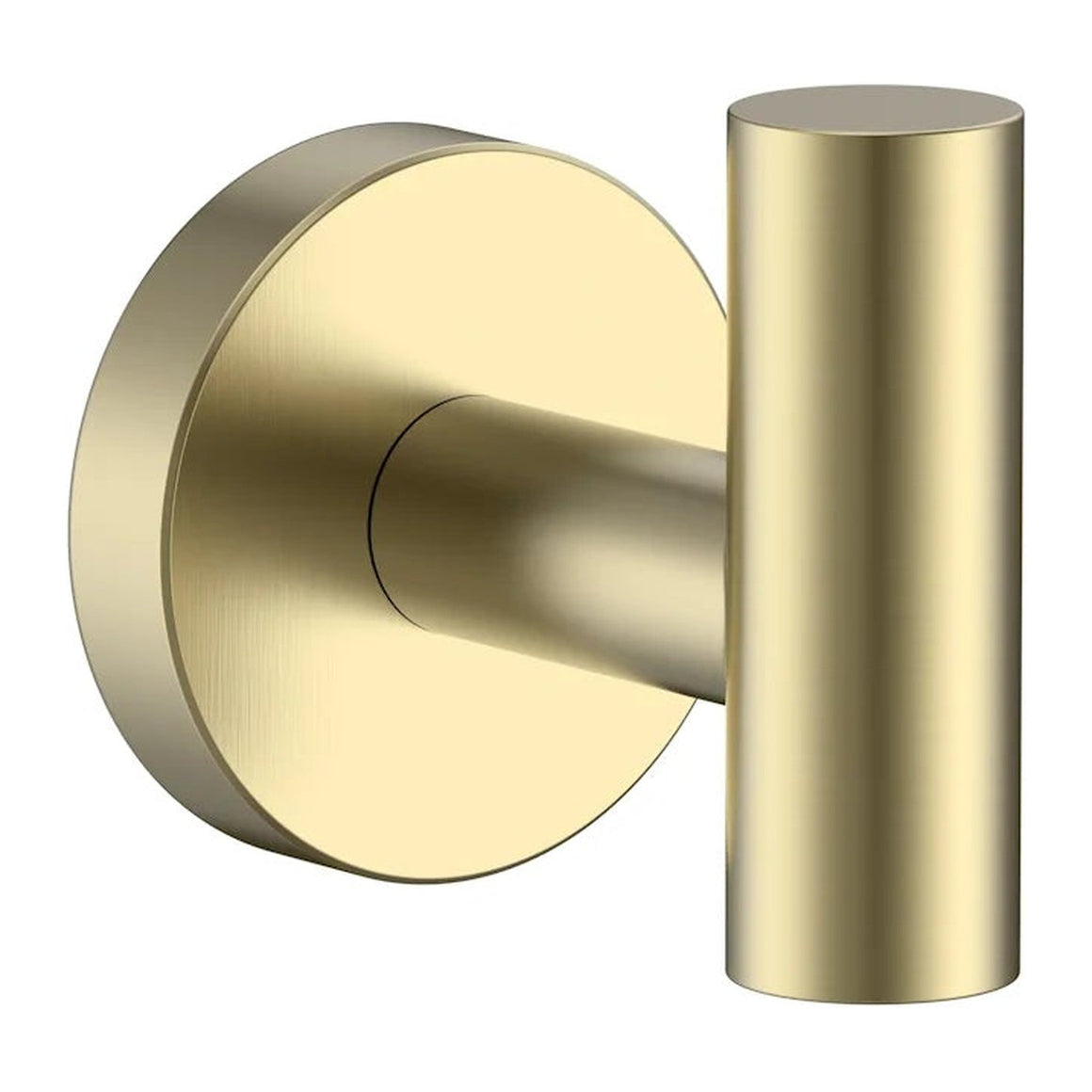 DutchLine Smooth Handdoekhaak – Geborsteld messing goud