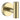 DutchLine Smooth Handdoekhaak – Geborsteld messing goud
