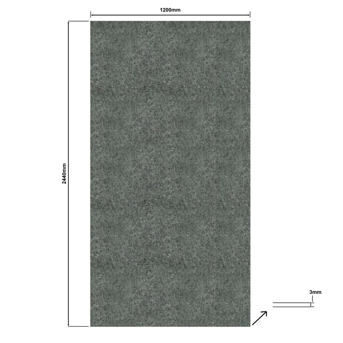 DutchLine SPC Wandpaneel - Archio Green Mat