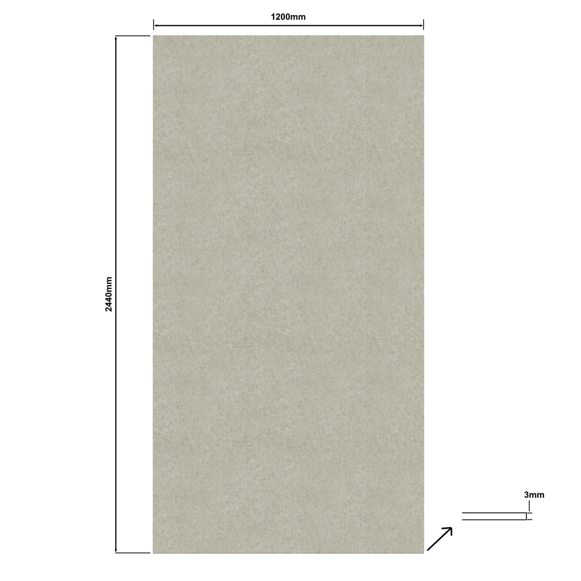 DutchLine SPC Wandpaneel - Archio Grey Mat