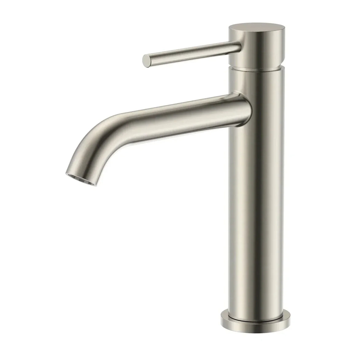 DutchLine Thin Coldstart Wastafelkraan – Geborsteld staal